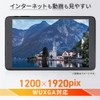 Iris Ohyama Tablet 8-inch Wi-Fi Model, Android 12, Video Viewing,