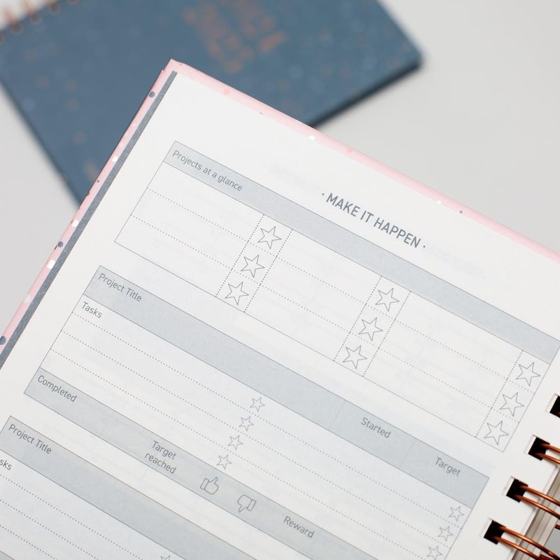 2025-2026 Academic Diary A5 Week to View - Mid Year