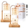 TOACSUCP Candle Warmer Lamp with 3 Bulbs, Adjustable Height Dimmable