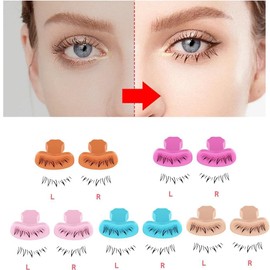 1Pair Arrivals Eyelash Stamps Tool, Lower Lash Stamp Tool, Extensions Natural Looking Bottom Lashes, DIY Lower Lashes False Eyelashes for Make up Beginner
