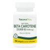 Natures Plus, Beta Carotene, 90 Cáps. Antioxidante Sin Sabor