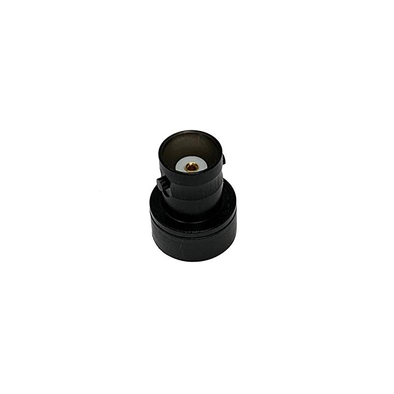 BNCJ‑SMAP Low Profile Black SMA‑to‑BNC Adapter 50 Ω SMA Male to