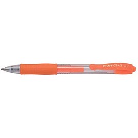 PILOT G2 07 Neon Neon Orange Gel Ink Pens (Pack of 3)