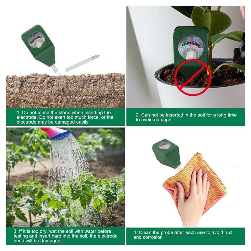 Soil Tester, Soil PH Meter, Digital PH Meter, Soil Acidity