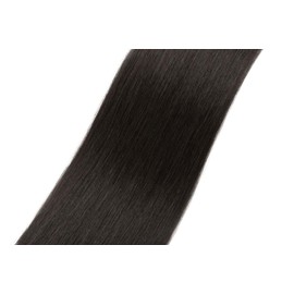 TESSHAIR Remy Hair Extensions Clip in Human Hair True Black Clip in Extensions Real Human Hair 16 Inch Real Hair Extensions Clip in Human Hair Straight Human Hair Clip Ins 125g 7Pcs