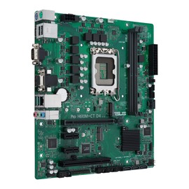 ASUS Pro H610M-CT D4-CSM LGA 1700(Intel 12th Gen&Intel vPro)TCO-optimized Commercial Motherboard( PCIe 4.0,DDR4, DP/HDMI/D-Sub,USB 3.2 Gen 2,M.2 E slot,TPM IC onboard,SMBUS,ACCE, Boot Defender)
