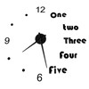 Acrylic Wall Clock DIY Mirror Stickers Modern Wall Art Decal