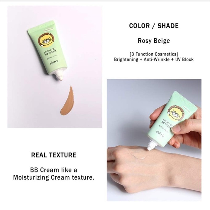 SKIN79 Animal BB Cream Angry Cat Dark Panda Dry Monkey