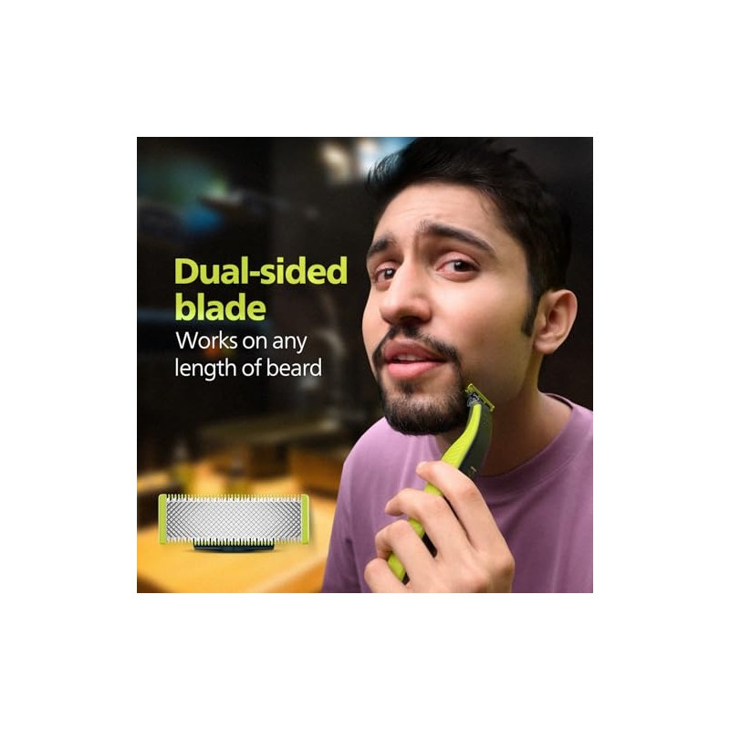 Philips Oneblade Replaceable Blade Pack of 2 Replaceable Blades, Qp220/51