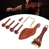 Violin Repair Parts Accessories High End Jujube Wood Tailpiece Chin