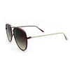 O2 Eyewear FV7108-1 Premium Oversized Flat Aviator Tinted Retro Sunglass