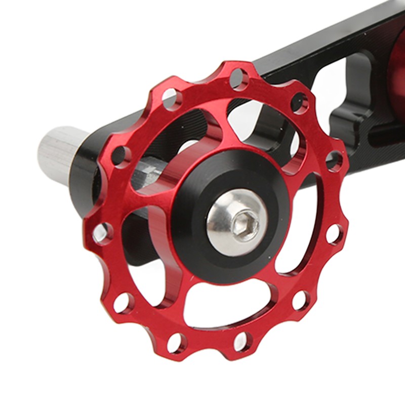Single Speed Chain Tensioner Aluminum Alloy Folding Bike Chain Stabilizer