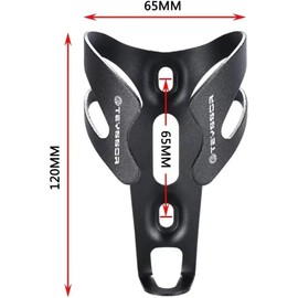 Teyssor Bottle Holder Bicycle Water Bottle Holder Lightweight and Stable Bicycle Bottle Holder with Mounting Screws for Mountain Bike and Road Bike