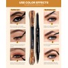 JOSURBEAUTY Sweat-proof Waterproof 2-in-1 Eyebrow Pencil for Women - Ended