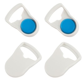 Magnetic Headgear Clips Compatible with Air-Fit N20 F20 F30 & Air-Touch F20 N20, Quick-Disconnect Positive Pressure Mask Magnetic Clips for F30 Mask Strap Positive Supplies(2 Pairs)