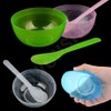 4. (Green) Modeling Pack Bowl, Pack Mixing Bowl, Spatula Set, Plaster Bowl / 4.(녹색) 모델링팩볼 팩믹싱볼 스파출러 세트 석고볼