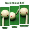 Pro-Cue Ball 2-1/4" - Professional Training Pool Billiard Ball, White