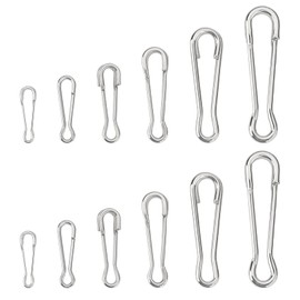 OTOTEC 60 Pcs 6 Size Hawaiian Quick Swivel Connectors Suitable for Sea Fishing Freshwater Saltwater Fishing Suitable for Fishing Sea Fish Bass