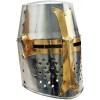 Tattva Tactical Full Size Brass Crusader Barrel Helm Full Size