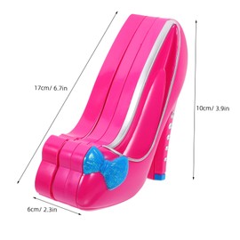 CORHAD Toys for Boys and Girls Boys and Girls Makeup Kit Dress up High Heel Cosmetics Case