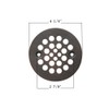 Premier Copper Products D-415ORB 4.25-Inch Round Shower Drain Cover, Oil