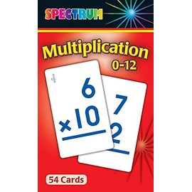 Multiplication 0-12 Flash Cards by School Zone Publishing Company Staff Flash Cards Edition (1/1/2010)