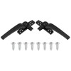 sourcing map 2Pcs Casement Window Locking Handle, Zinc Alloy Locking