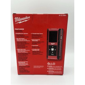Milwaukee 330ft Laser Distance Meter Digital Auto-Level Color Screen 48-22-9803