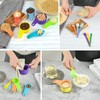Viwehots Measuring Cups and Spoons Set, Plastic Measuring Cup Set,