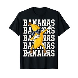 Cool Bananas Graphic Dabbing Gift for Men Women Kid Boy Girl T-Shirt
