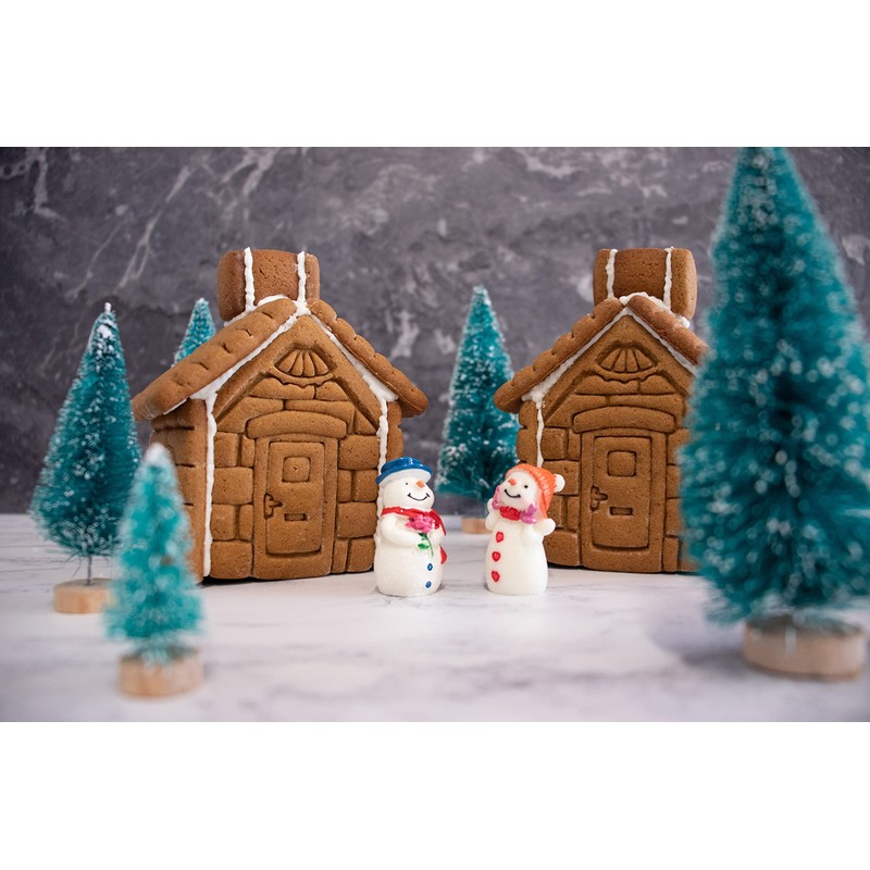 Gingerbread Xmas House Cookie Cutter, 1 set - Bakerlogy