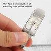 10pcs Microblading Replacement Needle Stainless Steel 0.35mm Precise Fast Coloring