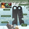 12.7 * 127mm Survival Ferrocerium Drilled Flint Fire Starter for