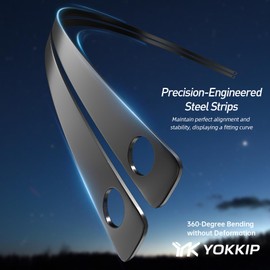 YOKKIP OEM Quality 26"+18" Front Windshield Wiper Blades - Replacement for Honda Civic 2011-2018, HR-V 2015-2018, Premium All-Seasons Durable Stable and Quiet J-Hook Wiper (Set of 2)