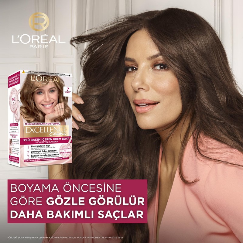 L'Oréal Paris Excellence Creme Hair Colour - 6.1 Dark Sandral