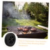 ORFOFE 2pcs Bbq Caster Wheels for Grill Cart Replacement Wheels