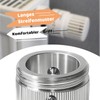 Thermostat Adapter, Pack of 2 Stainless Steel Radiator Valve Adapter,