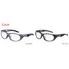 AXE SG505OP Sunglasses, Sports Sunglasses, Clear Lens, MBK, Matte Black