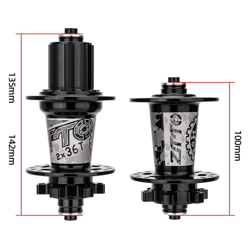 Mountain Bike 6 Pawls Disc Brake Hub 32 Hole Hub