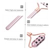 FOMIYES Gold Facial Roller Massager Portable Face Roller Negative Ions