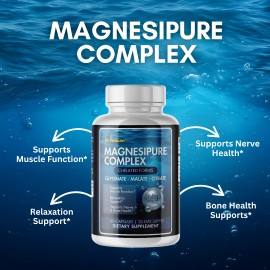 Pelican Vitamins Magnesipure Complex- Triple Magnesium-Brai
