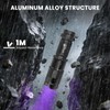 ULTRAFIRE Rechargeable 395nm UV Flashlight Zoomable