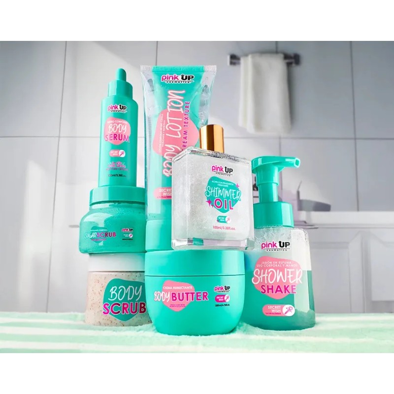 Shower Shake Jabón En Espuma Corporal Y Manos Pink Up