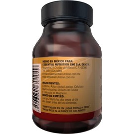 Essential Nutrition Glutation Precursor 40 Cápsulas de 500 mg
