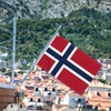 Große 60×90 CM Norwegen Flagge, 2×3FT Medium 150D Norwegisch banner,Strapazierfähige