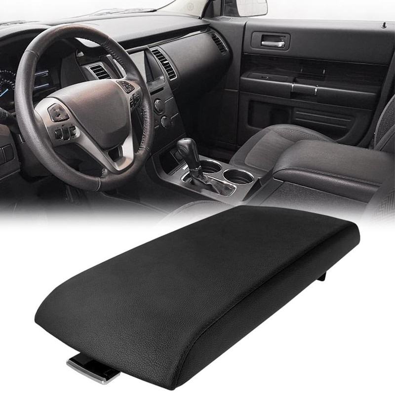 G-PLUS Armrest Center Console Lid Cover, Compatible with Ford Flex