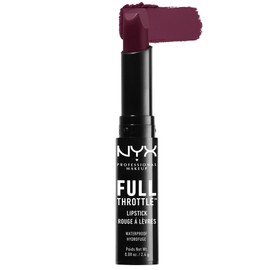 NYX Nyx cosmetics full throttle lipstick night crawler