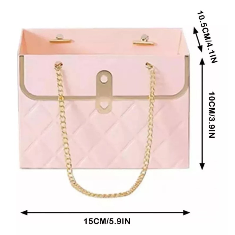 Generic Bolsa De Regalo Rectangular Con Forma De Caja De