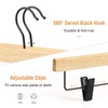 TOPIA HANGER Pants Hangers 10 Pack, Wooden Clothes Hangers with