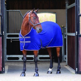 Shires Tempest Original Fleece/Travel Horse/Pony Rug in Navy 57, Navy